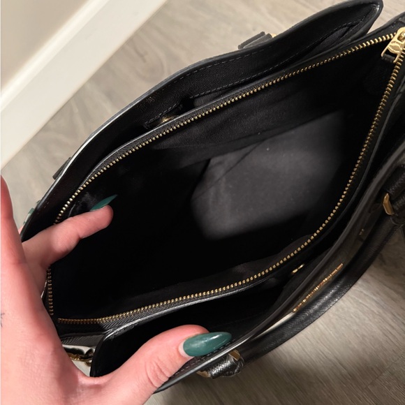 Coach Black Floral Embellished Women's Bag - Picture 4 of 6